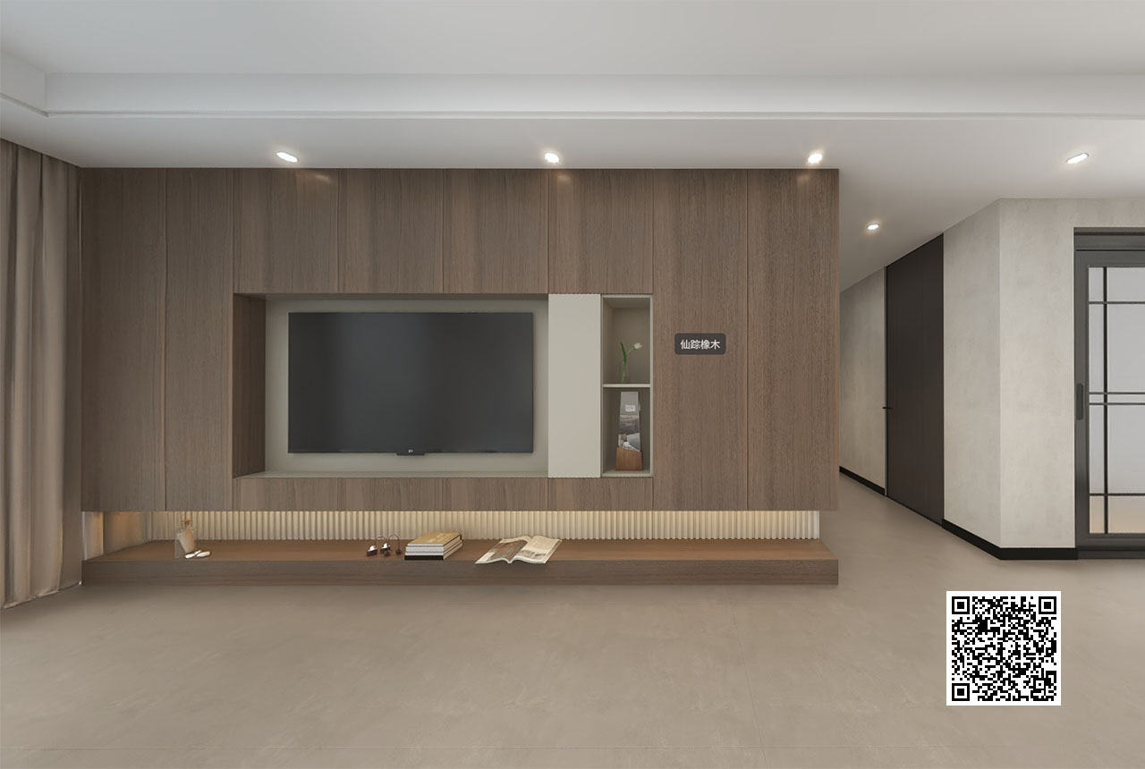 PVC覆膜-仙棕橡木